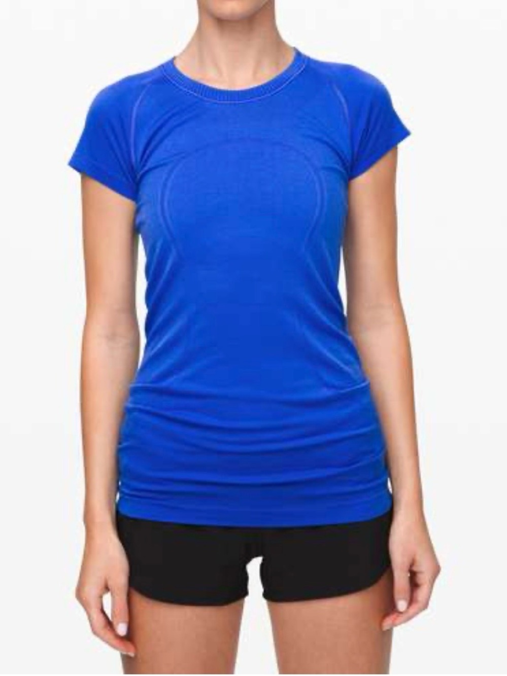 Women Lululemon Swiftly Tech Short Sleeve 2.0 Pipe Dream Blue  Size 4
